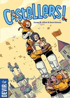 Portada juego de mesa Castellers!