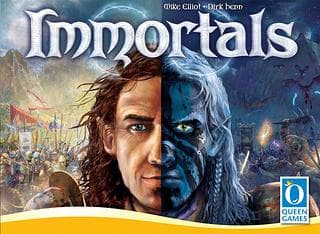 Portada juego de mesa Immortals