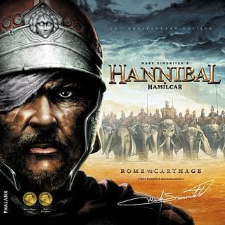 Portada juego de mesa Hannibal & Hamilcar