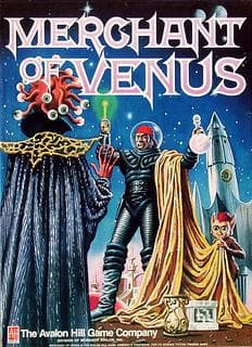 Portada juego de mesa Merchant of Venus