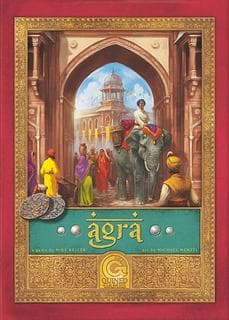 Portada juego de mesa Agra