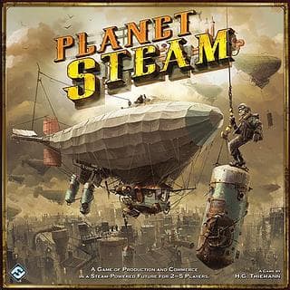 Juego de mesa Planet Steam