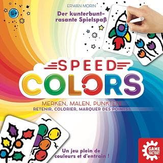 Portada juego de mesa Speed Colors