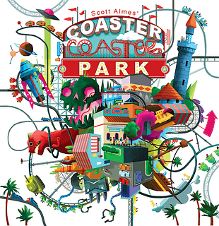 Portada juego de mesa Coaster Park