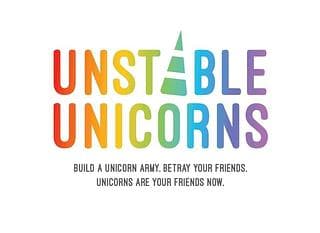 Portada juego de mesa Unstable Unicorns