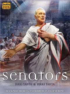 Portada juego de mesa Senators