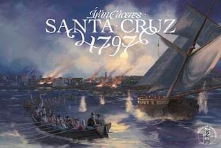 Portada juego de mesa Santa Cruz 1797