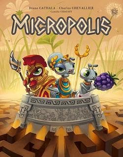 Portada juego de mesa Micrópolis