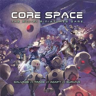 Portada juego de mesa Core Space