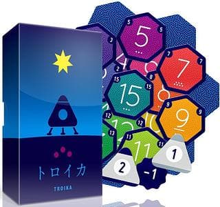 Portada juego de mesa Troika