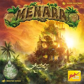 Portada juego de mesa Menara