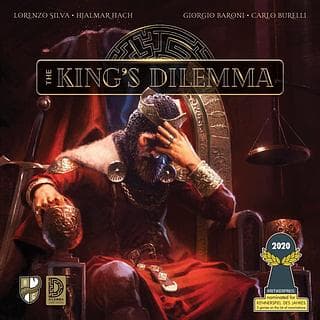 Portada juego de mesa El Dilema del Rey