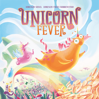 Portada juego de mesa Unicorn Fever