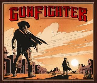 Portada juego de mesa Gunfighter