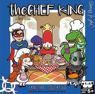 Portada juego de mesa The Chef King