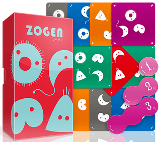 Portada juego de mesa Zogen