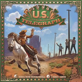 Portada juego de mesa U.S. Telegraph