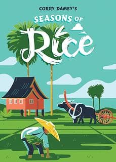 Portada juego de mesa Campos de Arroz