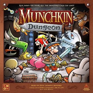 Portada juego de mesa Munchkin Dungeon