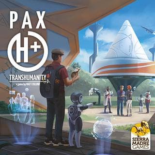 Portada juego de mesa Pax Transhumanity