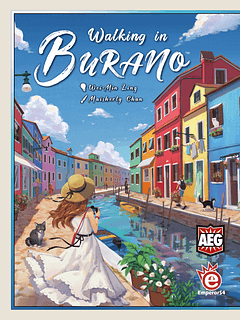 Portada juego de mesa Walking in Burano