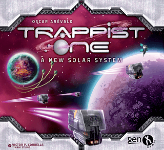 Portada juego de mesa Trappist One