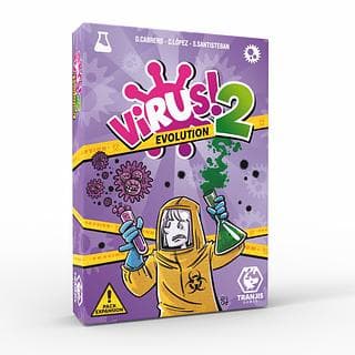 Portada juego de mesa Virus! 2 Evolution