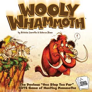 Portada juego de mesa Wooly Whammoth
