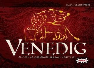 Portada juego de mesa Venedig