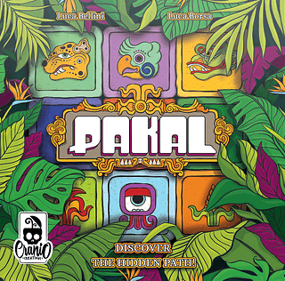 Portada juego de mesa Pakal