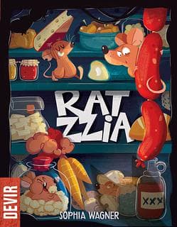 Portada juego de mesa Ratzzia