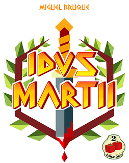 Portada juego de mesa Idus Martii