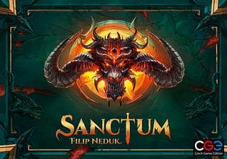 Portada juego de mesa Sanctum