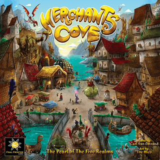 Portada juego de mesa Merchants Cove