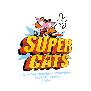 Portada juego de mesa Súper Gatos