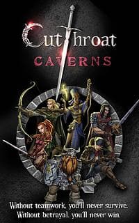 Portada juego de mesa Cutthroat Caverns