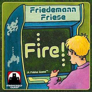Portada juego de mesa ¡Fuego!