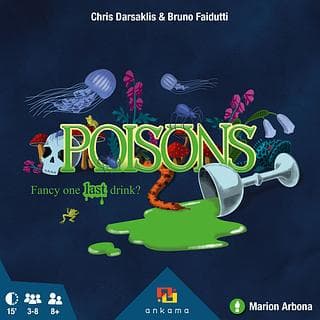 Portada juego de mesa Poisons