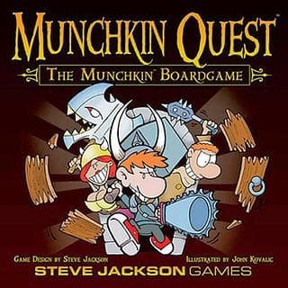 Portada juego de mesa Munchkin Quest