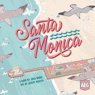Portada juego de mesa Santa Monica