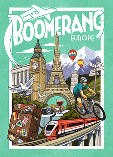 Portada juego de mesa Boomerang: Europe