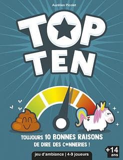 Juego de mesa Top Ten