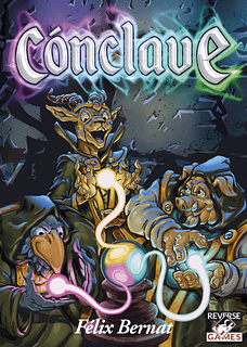 Portada juego de mesa Cónclave