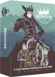 Portada juego de mesa Regicide