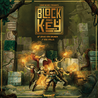 Portada juego de mesa Block and Key