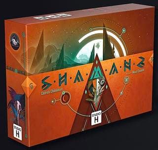 Portada juego de mesa Shamans