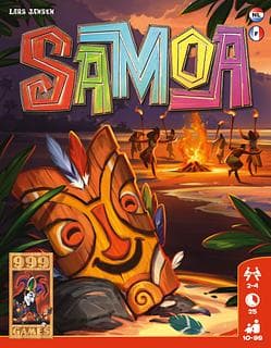 Portada juego de mesa Samoa