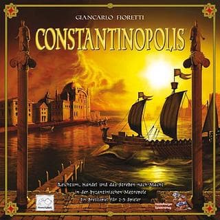 Portada juego de mesa Constantinopolis