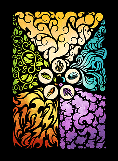 Portada juego de mesa Lucent