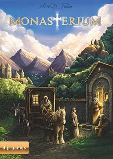Portada juego de mesa Monasterium